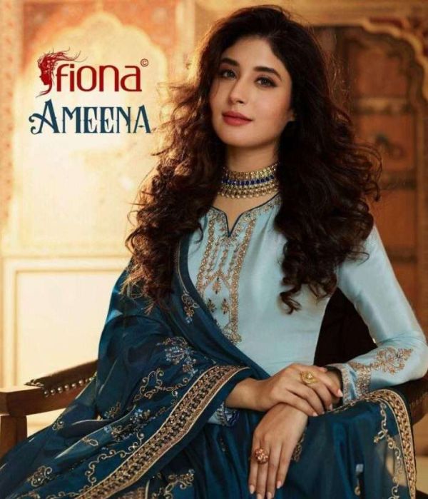 Fiona Presents Ameena Salwar Kameez  Wholesale Rate In Surat