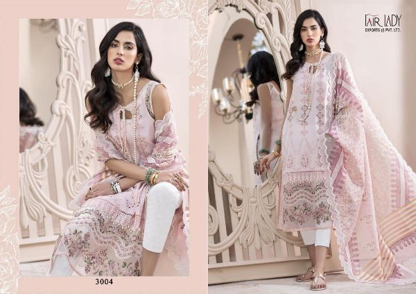Fair Lady Presnets Noor Jam Satin Festive Look Salwar Suit With Chiffon Dupatta Catalog Wholesale Rate In Surat