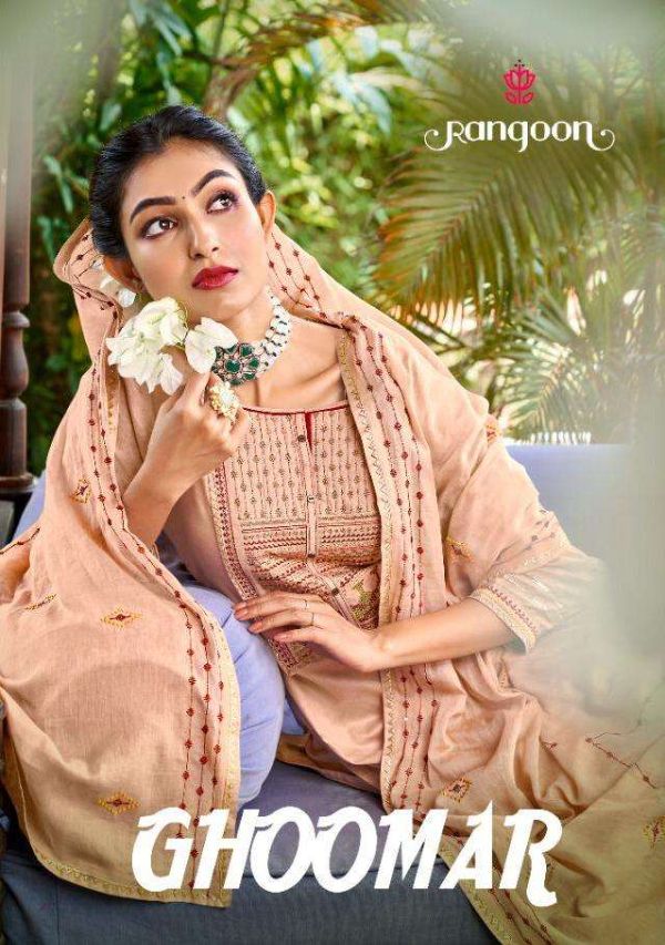 Rangoon Prensets Ghoomar  Readymade Cotton Sharara Suits Wholesale Rate In Surat