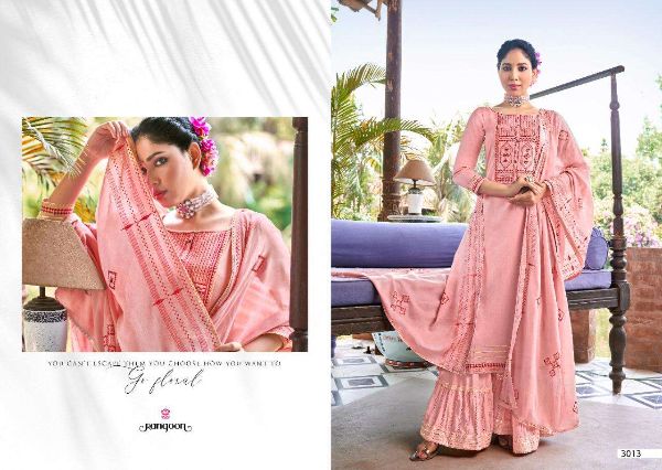 Rangoon Prensets Ghoomar  Readymade Cotton Sharara Suits Wholesale Rate In Surat
