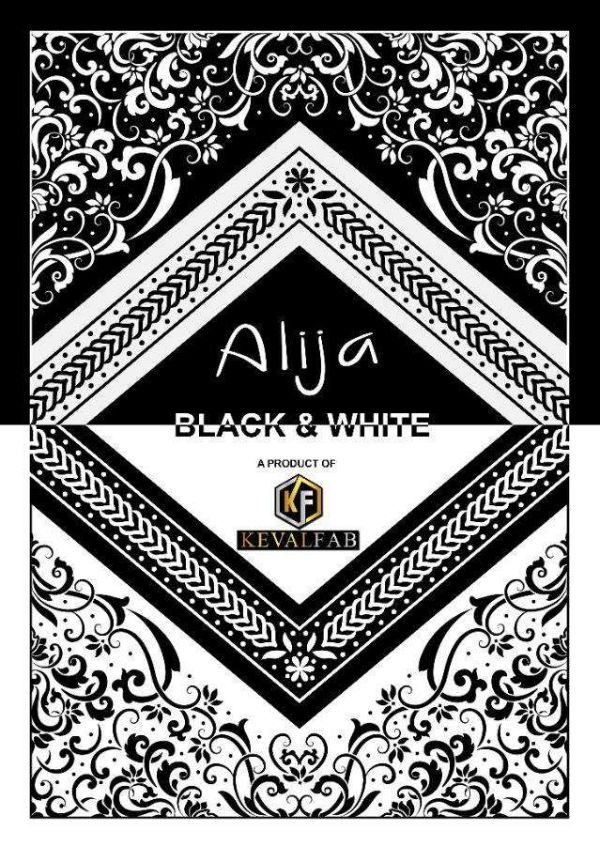 alija black and white dress