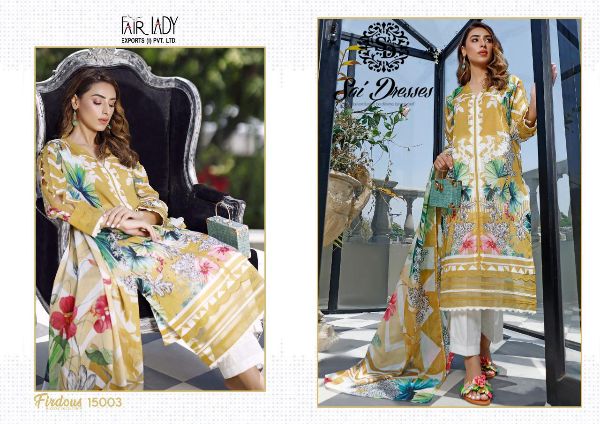 Fair Lady Presnets Firdous Digital Heavy Pakistani Salwar Suit Wholesale Rate In Surat