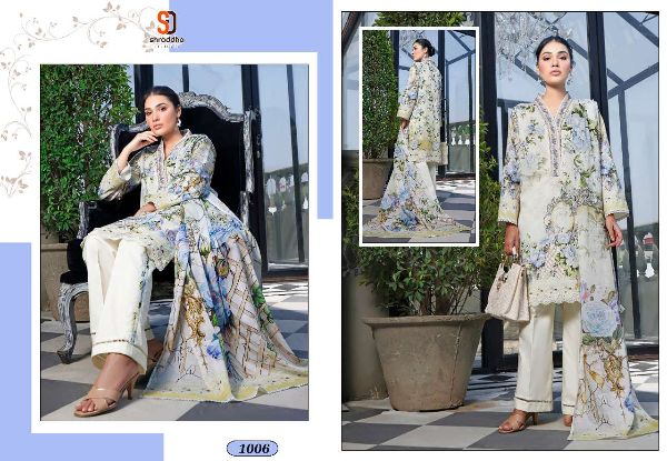 Shraddha Designer Presnets Mahgul Vol 2   Lawn Cotton Daily Wear Pakistani Dresse Wholesale Rate In Surat