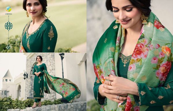Vinay Fashion Presents  Mehfil  Georgette Satin Classy Elegant Salwar Kameez Wholesale Rate In Surat