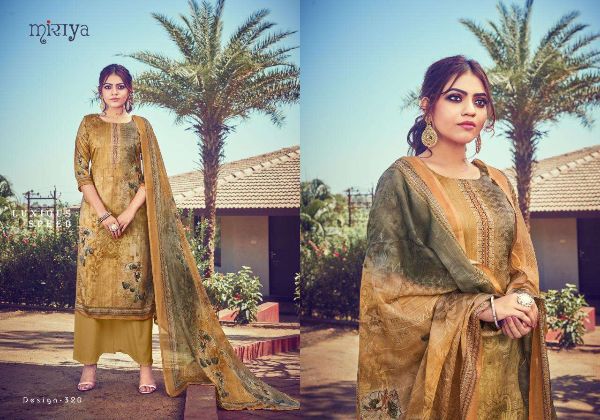 Aarav Trendz Pressents  Miraya Shilpi  Jam Silk Satin Fancy Suit Designs Wholesale Rate In Surat
