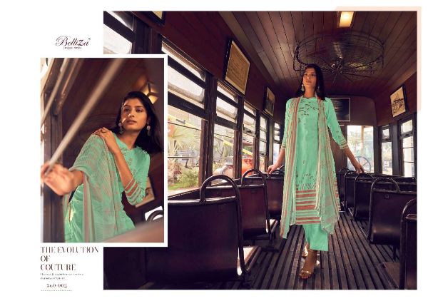 Belliza Presents Nazrana  Cotton Digital Printed Daily Wear Ladies Suits Wholesale Rate In Surat