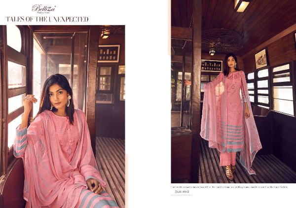 Belliza Presents Nazrana  Cotton Digital Printed Daily Wear Ladies Suits Wholesale Rate In Surat