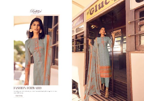 Belliza Presents Nazrana  Cotton Digital Printed Daily Wear Ladies Suits Wholesale Rate In Surat