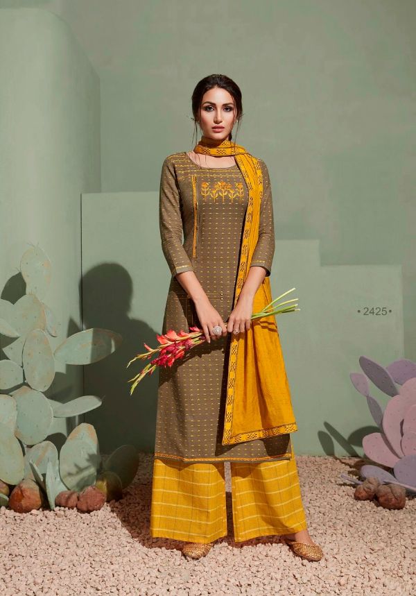 Rangoon Presnets Stepup Vol 3 South Cotton Readymade Plazzo Style Suit Latest Trending Series Catalog Wholesale Rate In Surat