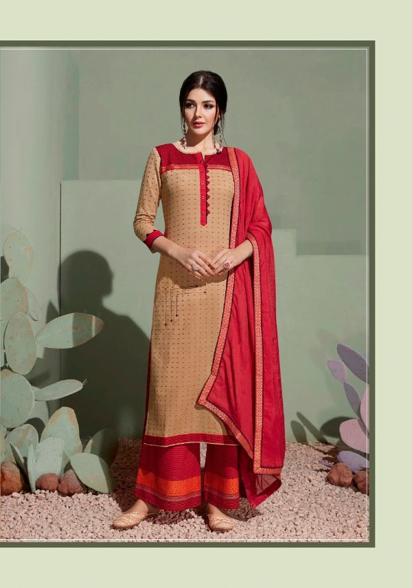 Rangoon Presnets Stepup Vol 3 South Cotton Readymade Plazzo Style Suit Latest Trending Series Catalog Wholesale Rate In Surat