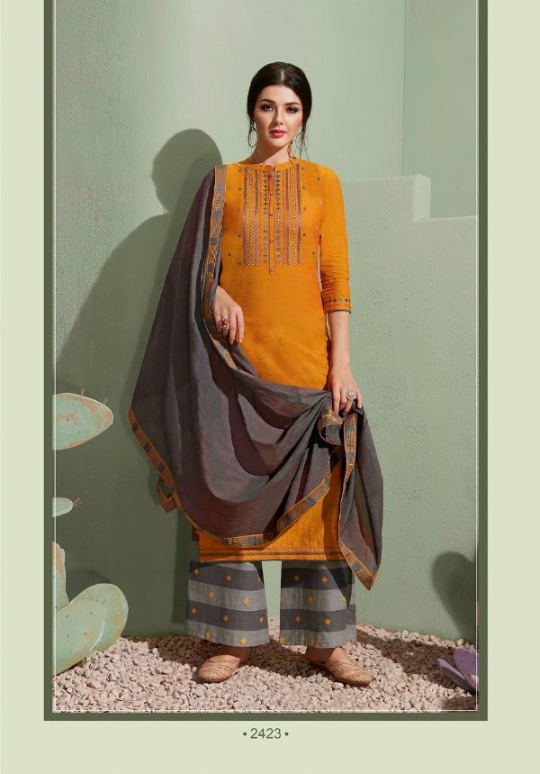 Rangoon Presnets Stepup Vol 3 South Cotton Readymade Plazzo Style Suit Latest Trending Series Catalog Wholesale Rate In Surat