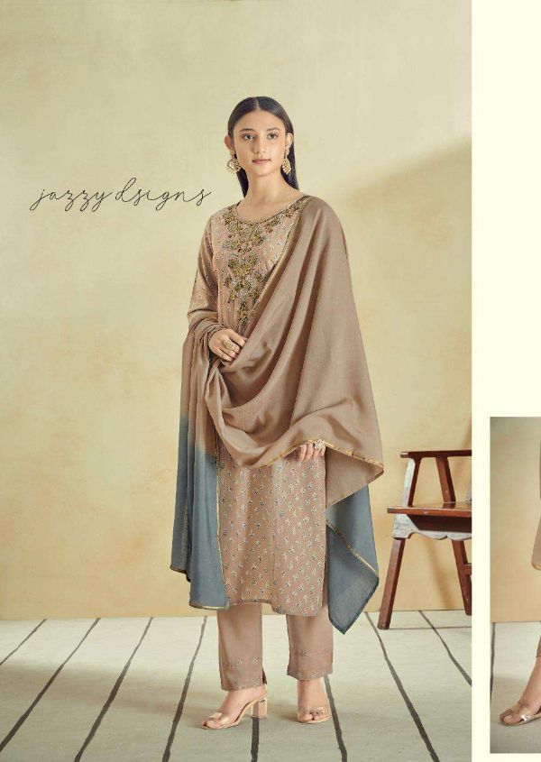 Vink Presnets   Symphonpure Muslin Designer Fancy Readymade Suits Wholesale Rate In Surat