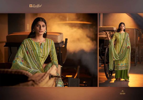 Zulfat Presnets  Advika Cotton Printed Daily Wear Dress Materials Wholesale Rate In Surat