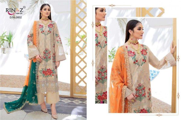 Rinaz Fashion Presnets Imorzia Vol-4 Georgette Pakistani Suits Wholesale Rate In Surat