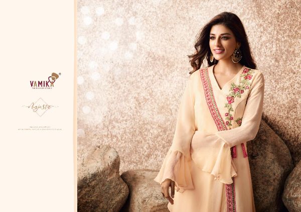 Vamika Presents Sui Dhaga Vol-3 Georgette With Heavy Embroidery Work Gown Type Catalog Collections Wholesalerate In Surat