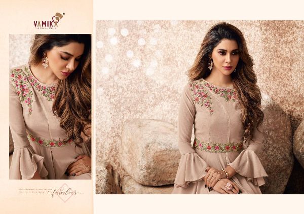 Vamika Presents Sui Dhaga Vol-3 Georgette With Heavy Embroidery Work Gown Type Catalog Collections Wholesalerate In Surat