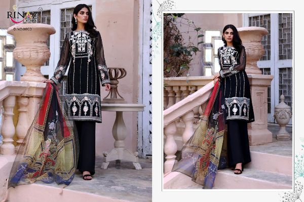 Rinaz Fashion Presnets Black Coin  Beautiful Black Dresses Wholesale Rate In Surat