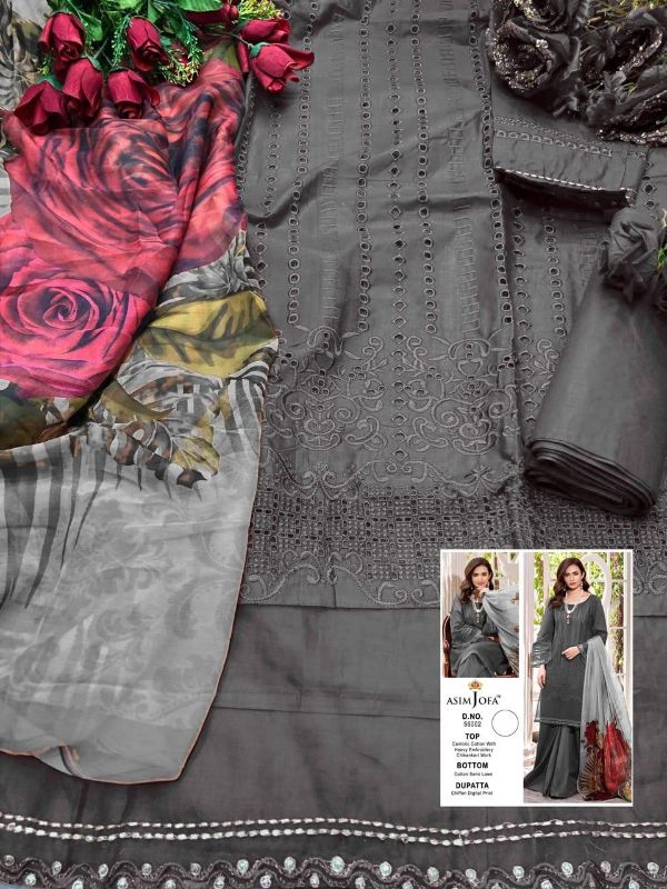 Cyra Fashion Persents Asim Jofa Super Hit Collection Dress Material Wholesale Rate In Surat