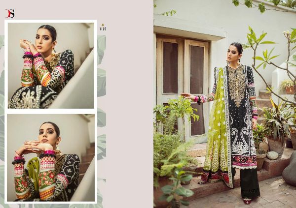 Noor Presents  Qalamkar Vol 2 3033 To 3037 Pakistani Suits Wholesale Rate In Surat