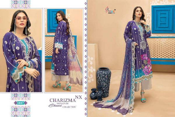 Shree Fabs Presnets Charizma Signature Collection Nx Wholesale Rate In Surat
