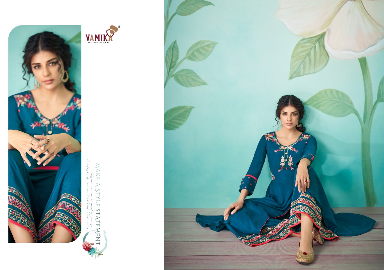Vamika Presents Chahat Vol 2 Pure Maslin With Cotton Inner Fancy Salwar Kameez