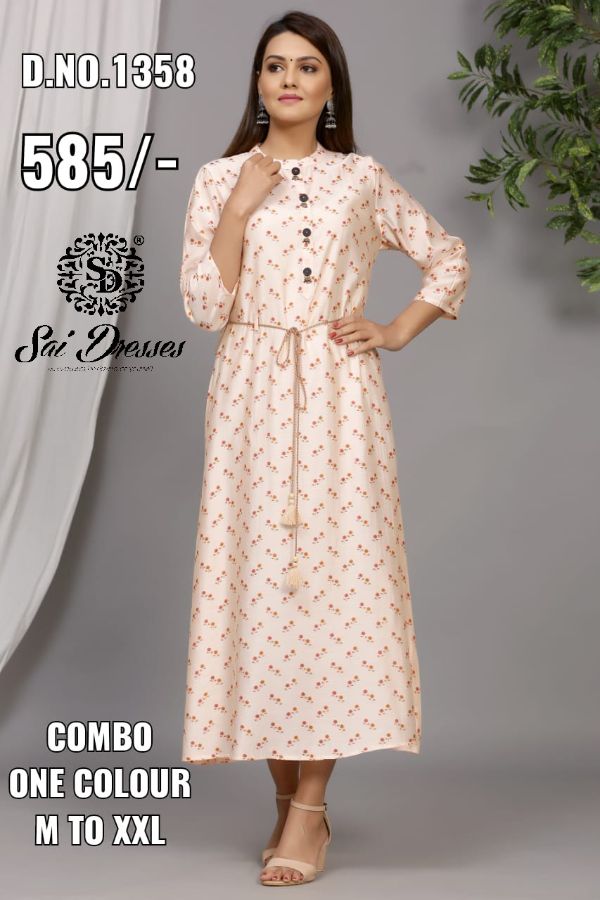 Sai Dresses Prensets Combo  Kurti Wholesale Rate In Surat