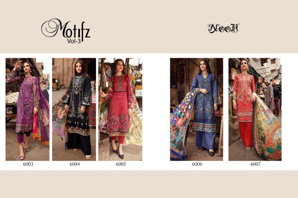 Noor Presnets Motifz Vol= 3 Wholesale Rate In Surat