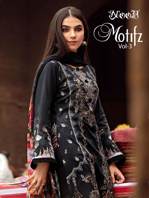 Noor Presnets Motifz Vol= 3 Wholesale Rate In Surat