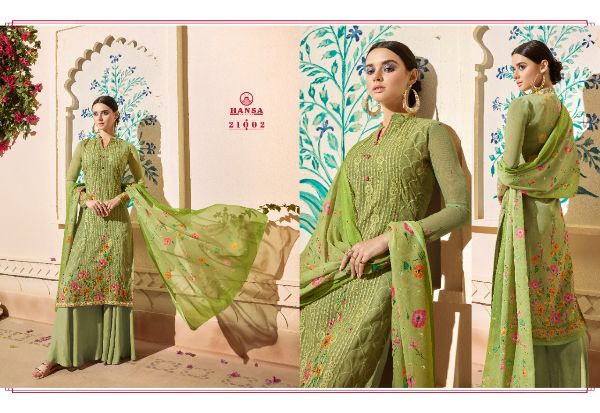 Hansa Prints Presnets Husna Ara Vol-21 Wholesale Rate In Surat