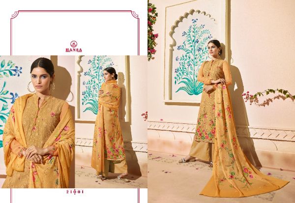 Hansa Prints Presnets Husna Ara Vol-21 Wholesale Rate In Surat