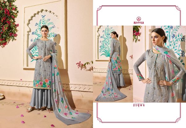 Hansa Prints Presnets Husna Ara Vol-21 Wholesale Rate In Surat