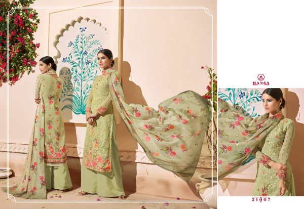 Hansa Prints Presnets Husna Ara Vol-21 Wholesale Rate In Surat