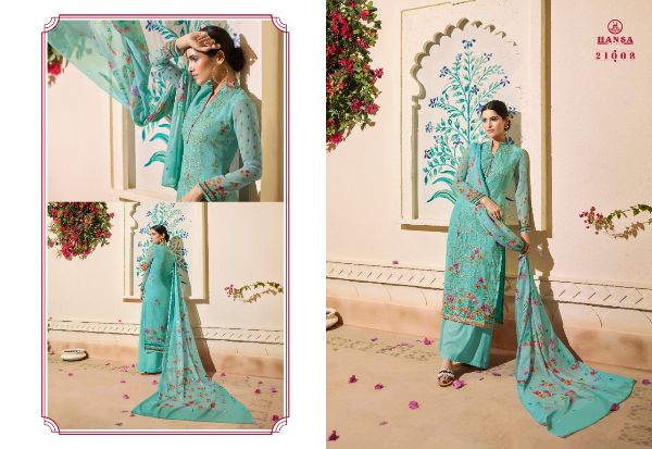 Hansa Prints Presnets Husna Ara Vol-21 Wholesale Rate In Surat