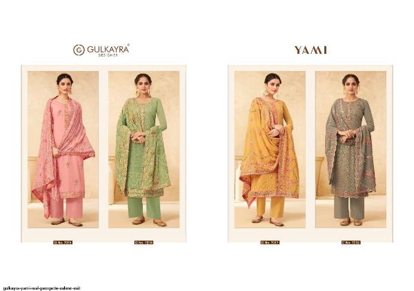 Gulkayra Designer Presents  Yami Real Georgette Salwar Suit Wholesale Rate In Surat