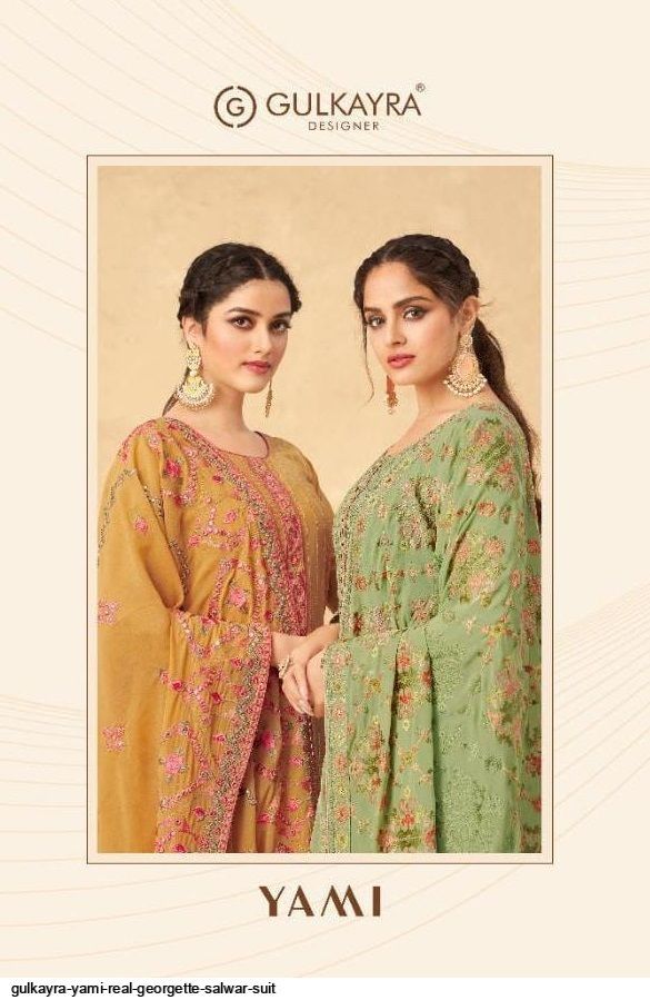 Gulkayra Designer Presents  Yami Real Georgette Salwar Suit Wholesale Rate In Surat