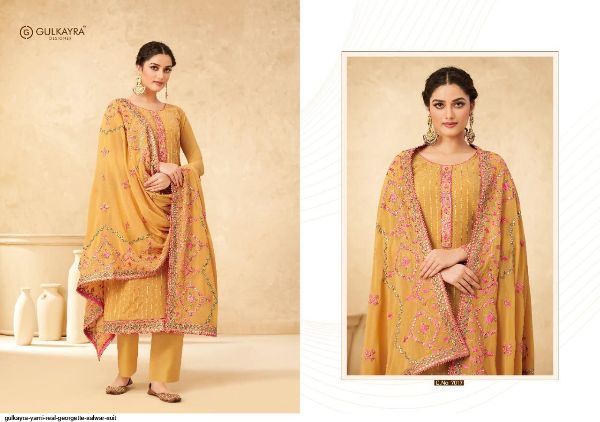 Gulkayra Designer Presents  Yami Real Georgette Salwar Suit Wholesale Rate In Surat