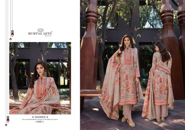 Mumtaz Arts Presnets Parineeta Lawn Cotton Designer Fancy Suits Wholesale Rate In Surat
