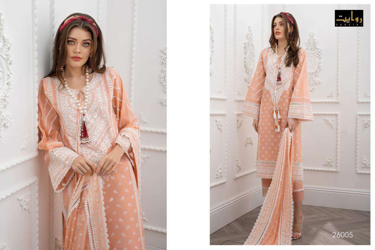 Rawayat Presents Rani Saheba  Pure Cotton Wholesale Rate In Surat