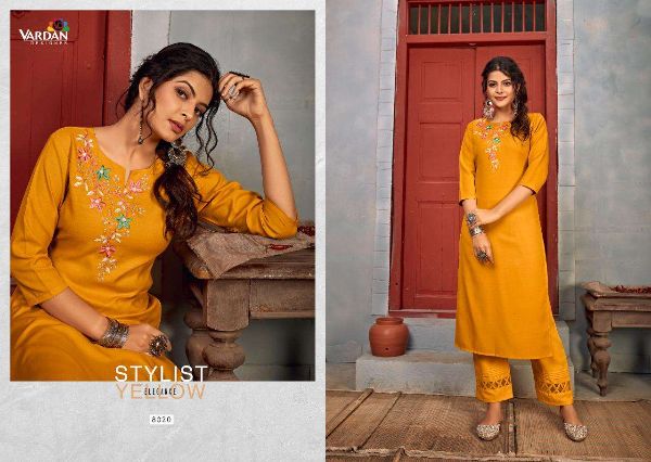 Vardan Designer Presents Jhumka Vol 2 Kurti With Bottom Collection Wholesale Rate In Surat