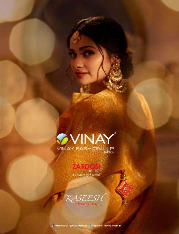 Vinay Fashion Presnets Zardosi Hitlist Pure Dola Jacquard Party Wear Indian Salwar Kameez Wholesale Rate In Surat