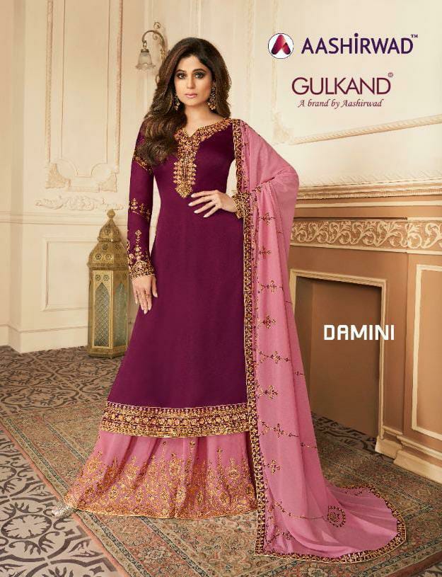 Exclusive Designer Salwar Suits Of Damini By Aashirwad At Wholesale Rate In Surat