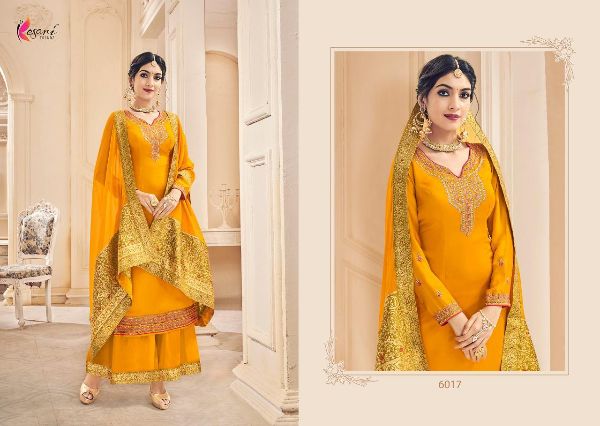 Kesari Trendz Presents   Naaz Vol 3 Heavy Georgette Wedding And Festival Wear Designer Suits Wholesale Rate In Surat