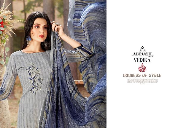 Adinath Prints Presents Vedika Pashmina Print With Heavy Embroidery Work Salwar Kameez Wholesale Rate In Surat