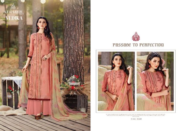 Adinath Prints Presents Vedika Pashmina Print With Heavy Embroidery Work Salwar Kameez Wholesale Rate In Surat