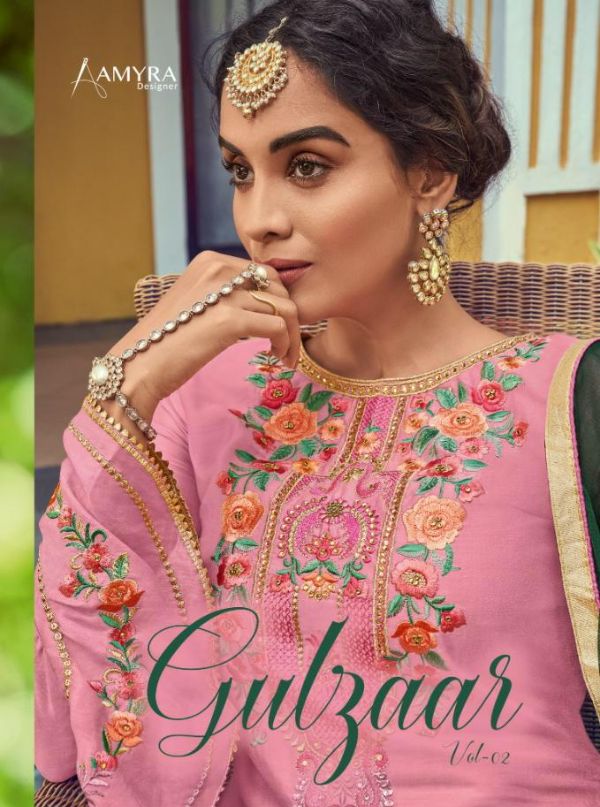 Amyra Designer Presents Gulzaar Vol- 02 Wholesale Rate In Surat