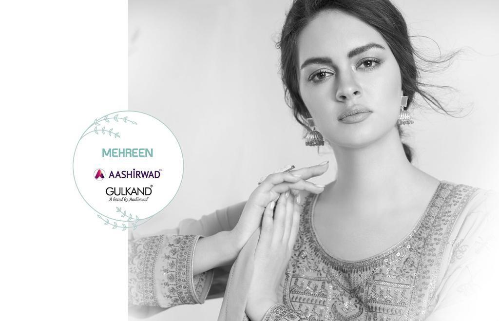 Mehreen Heavy Worked Georgette Salwar Suits By Gulkand A Brand Of Aashirwad At Wholesale Rate In Surat