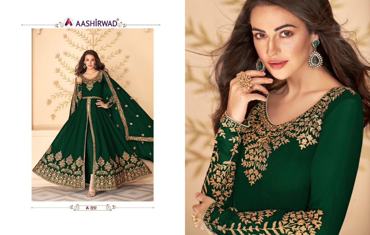 Paakhi Real Georgette Salwar Suits By Gulkand A Brand Of Aashirwad At Wholesale Rate In Surat