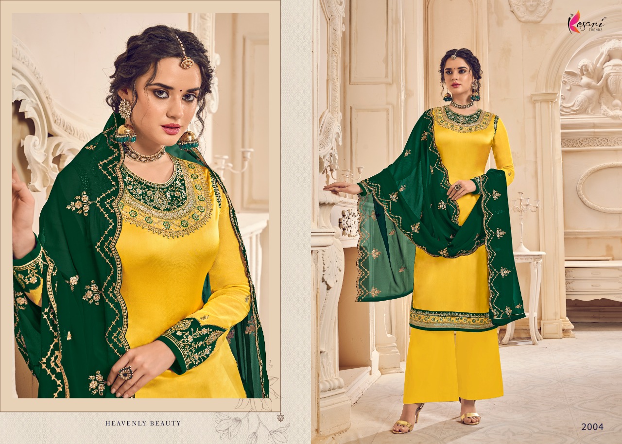 Kesari Trendz Presents Khawaish Georgette 2 In 1 Bottom Style Salwar Kameez