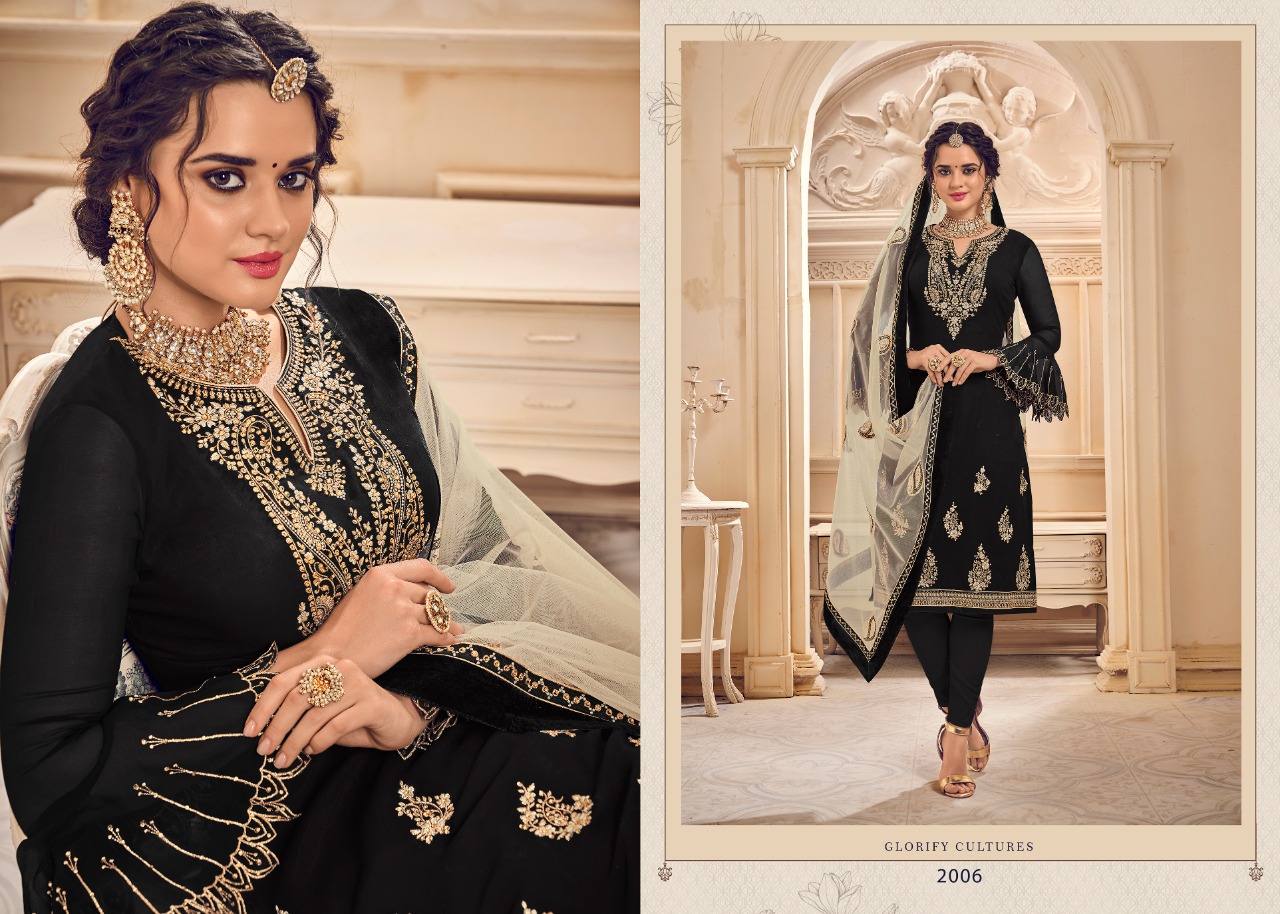 Kesari Trendz Presents Khawaish Georgette 2 In 1 Bottom Style Salwar Kameez