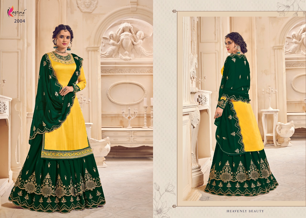 Kesari Trendz Presents Khawaish Georgette 2 In 1 Bottom Style Salwar Kameez